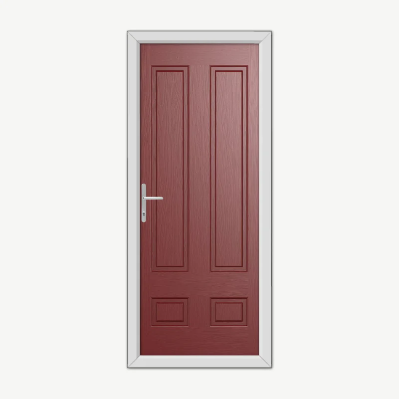Red Composite Doors
